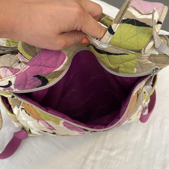 Vera Bradley | Large double zip backpack in Portobello Road pattern - Picture 4 of 9